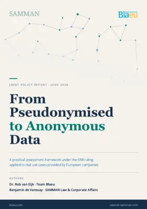 Cover of From Pseudonymised to Anonymous Data
